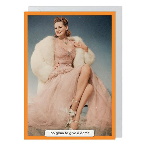 Too Glam Birthday Card