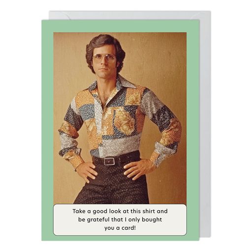 Shirt Birthday Card