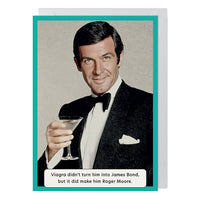 James Bond Birthday Card