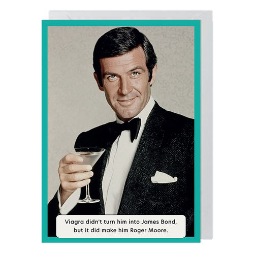 James Bond Birthday Card