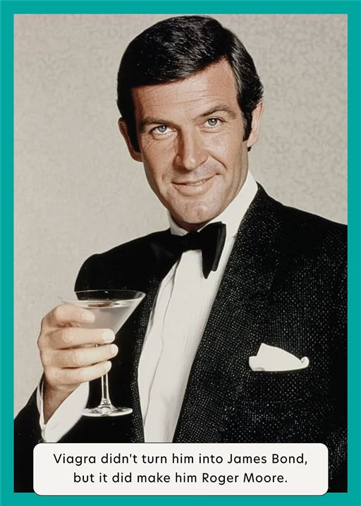 James Bond Birthday Card