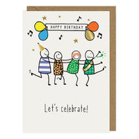 Lets Celebrate Birthday Card