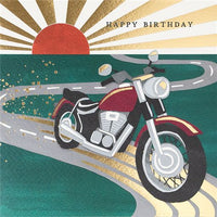 Motorbike Birthday Card
