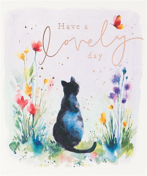 Cat Birthday Card