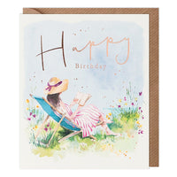 Deckchair Birthday Card