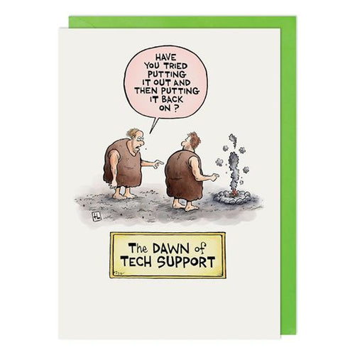 Tech Support Birthday Card