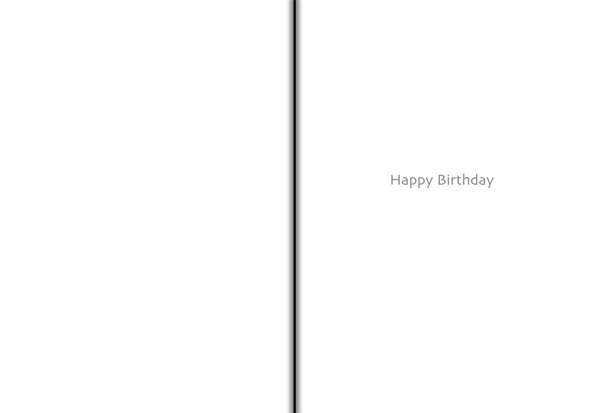 Golf Ball Birthday Card