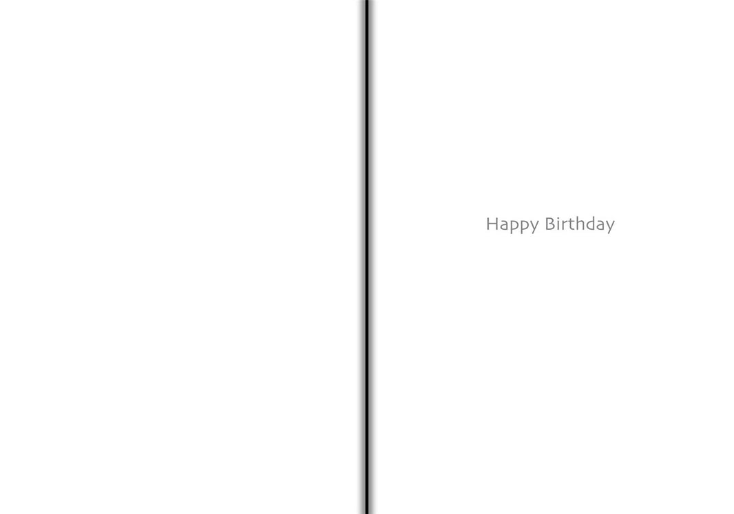 Golf Ball Birthday Card