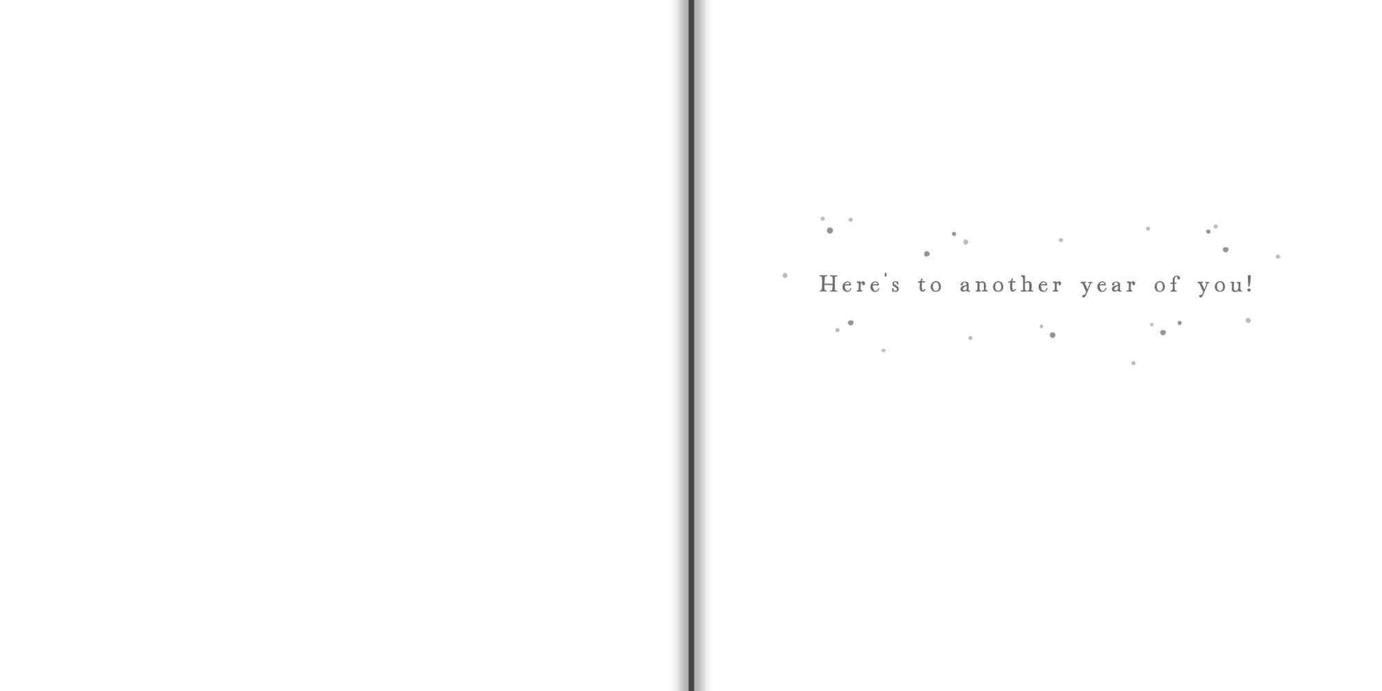 Toast Champagne Birthday Card