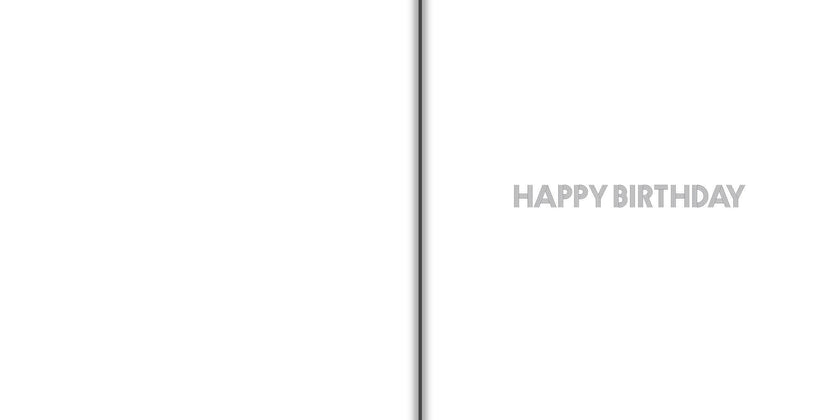 Happy Cat Birthday Card