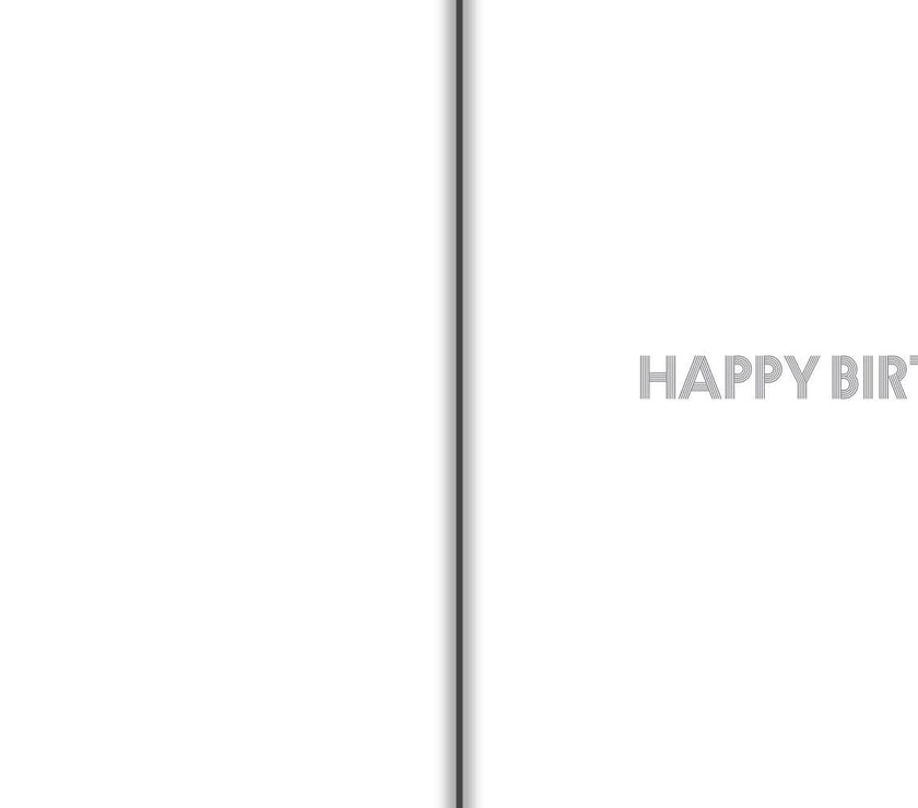 Happy Cat Birthday Card
