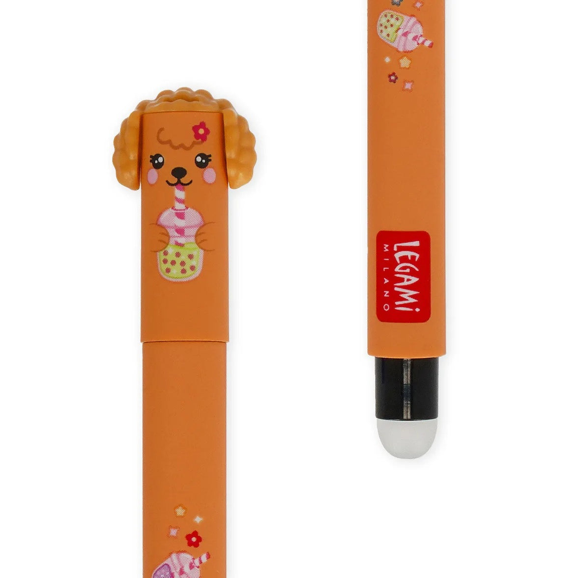 Cute Dog Erasable Gel Pens - Fur-Ever Friends Set of 3