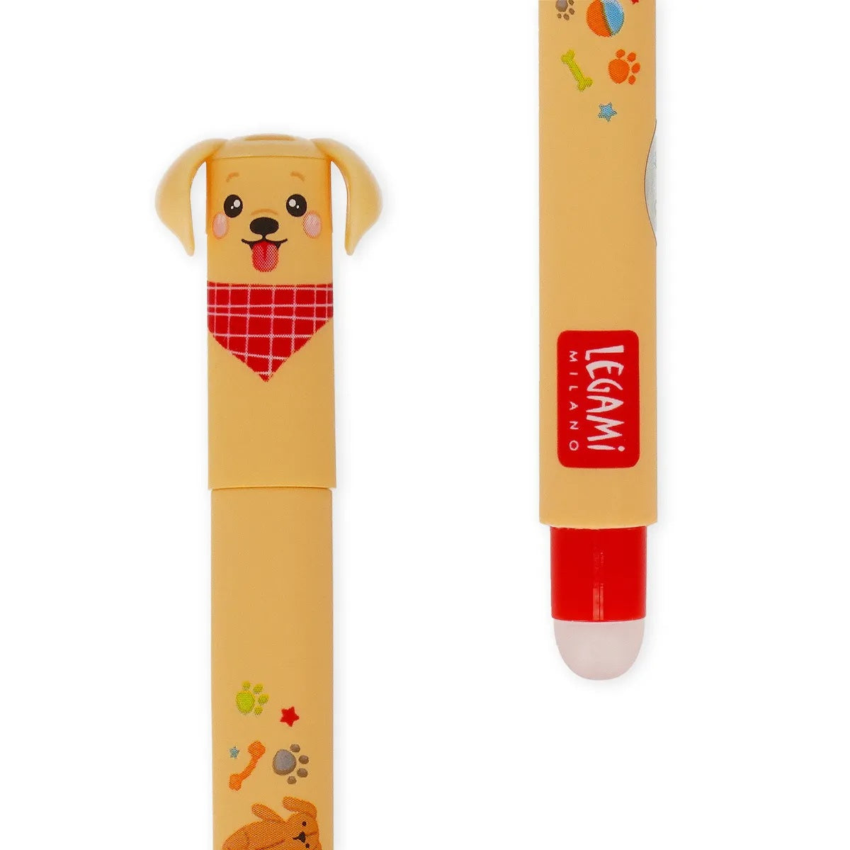 Cute Dog Erasable Gel Pens - Fur-Ever Friends Set of 3