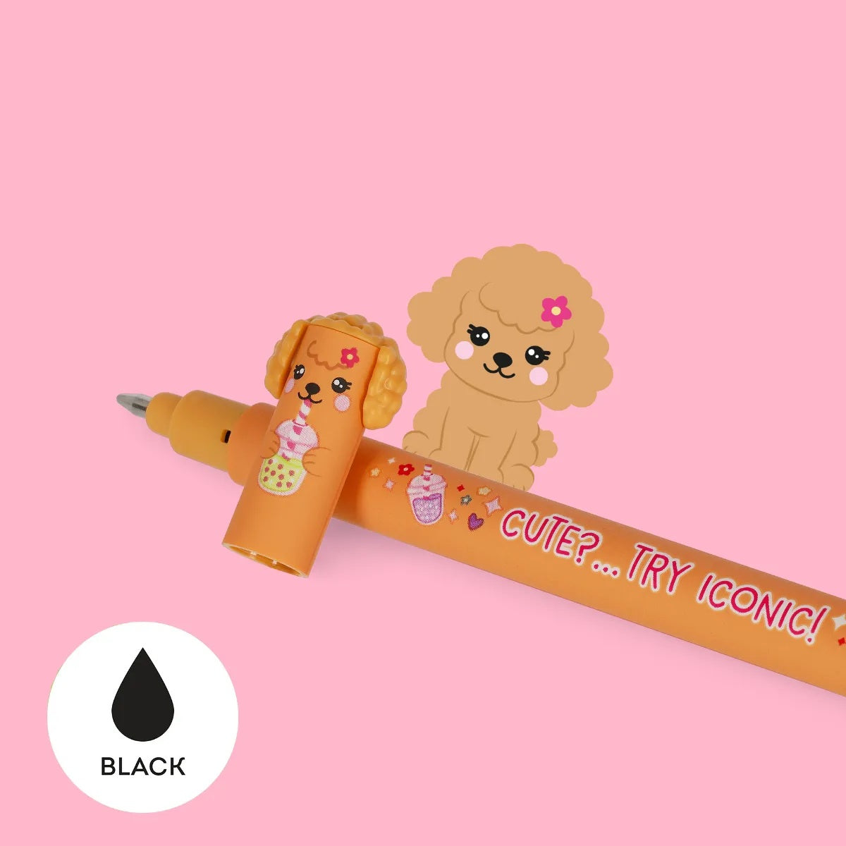 Cute Dog Erasable Gel Pens - Fur-Ever Friends Set of 3
