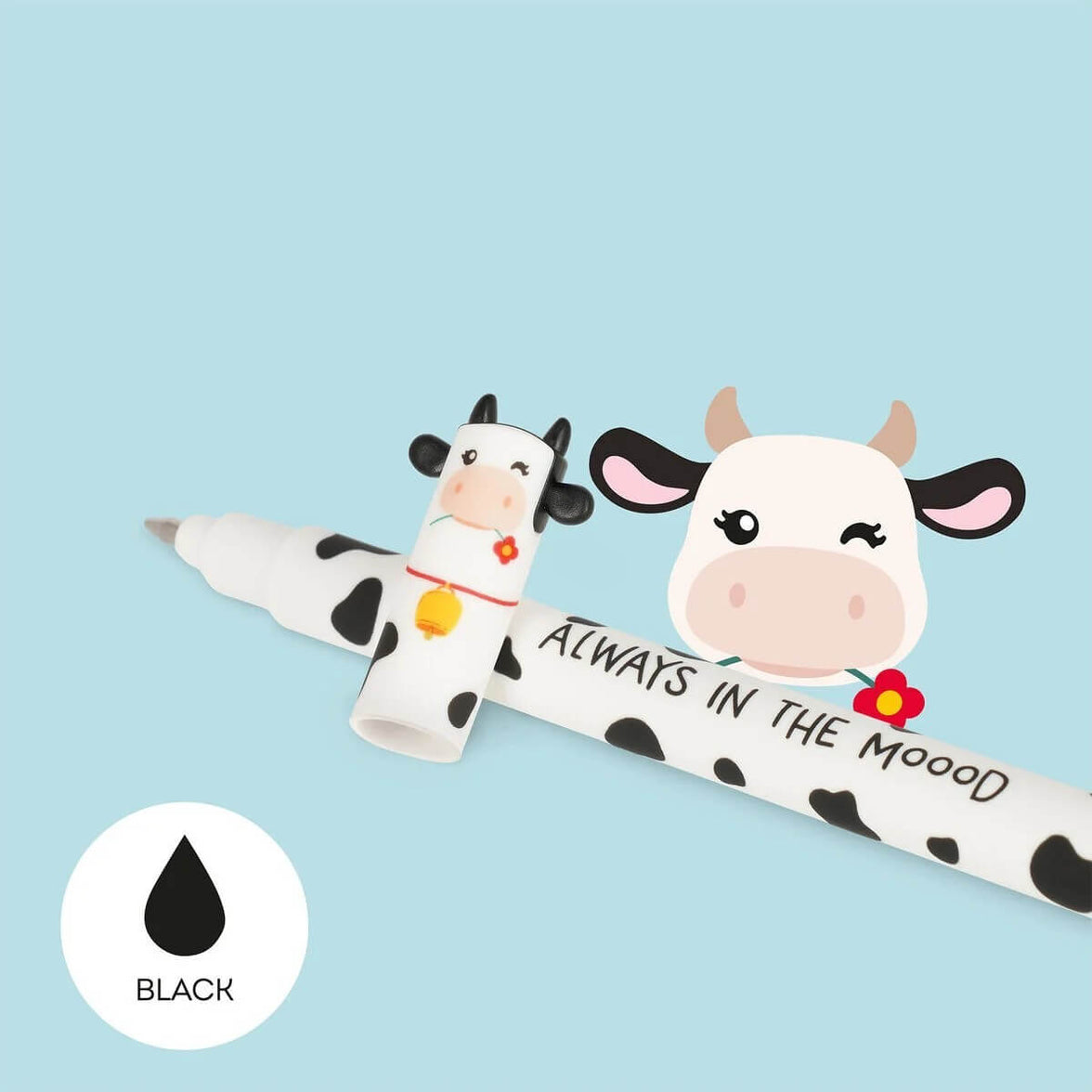 Set of 4 Legami Erasable Farm Pens