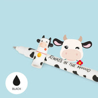 Set of 4 Legami Erasable Farm Pens