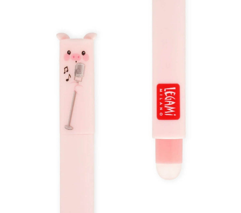 Set of 4 Legami Erasable Farm Pens