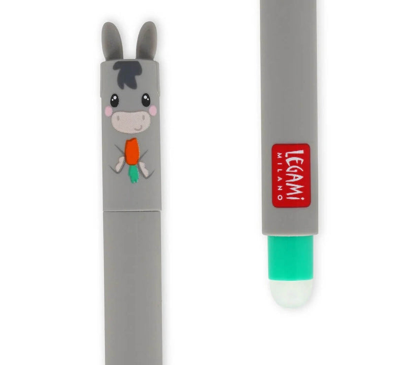 Set of 4 Legami Erasable Farm Pens