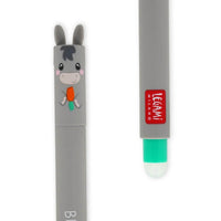 Set of 4 Legami Erasable Farm Pens