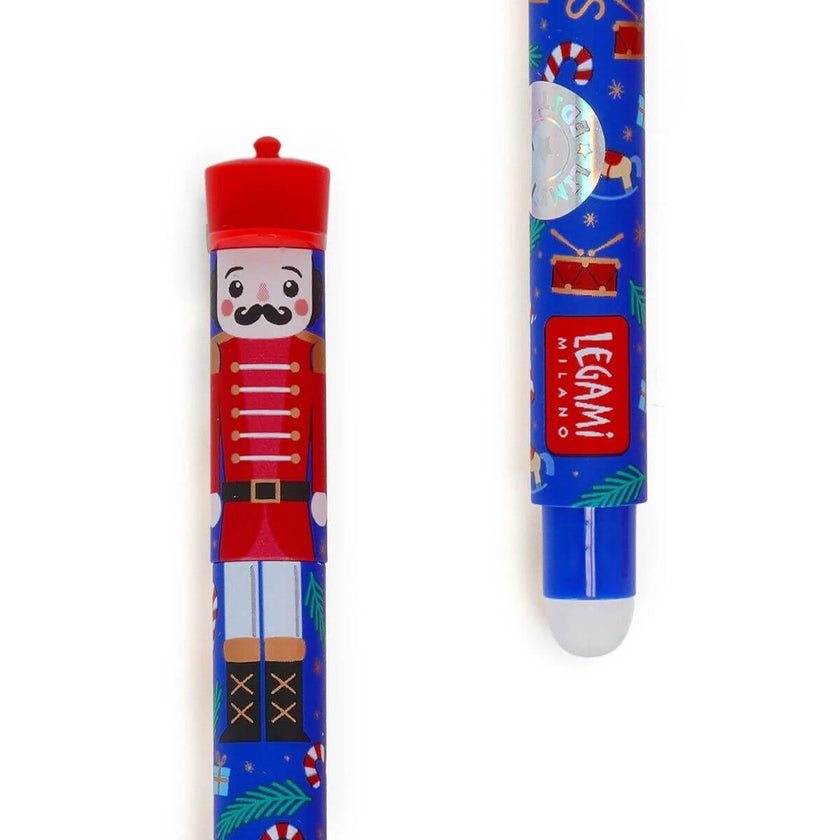 Set of 3 Erasable Christmas Nutcracker Pens