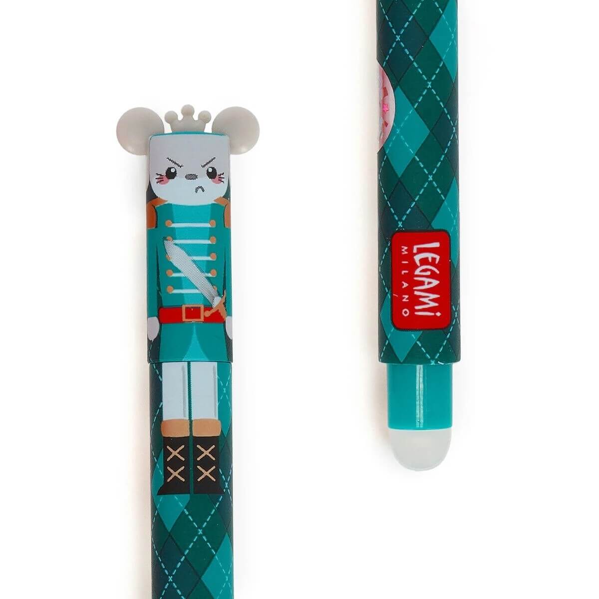 Set of 3 Erasable Christmas Nutcracker Pens