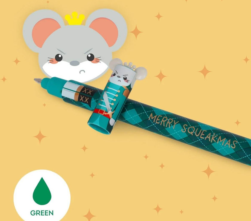 Set of 3 Erasable Christmas Nutcracker Pens