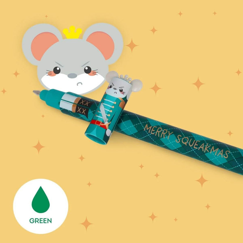 Set of 3 Erasable Christmas Nutcracker Pens