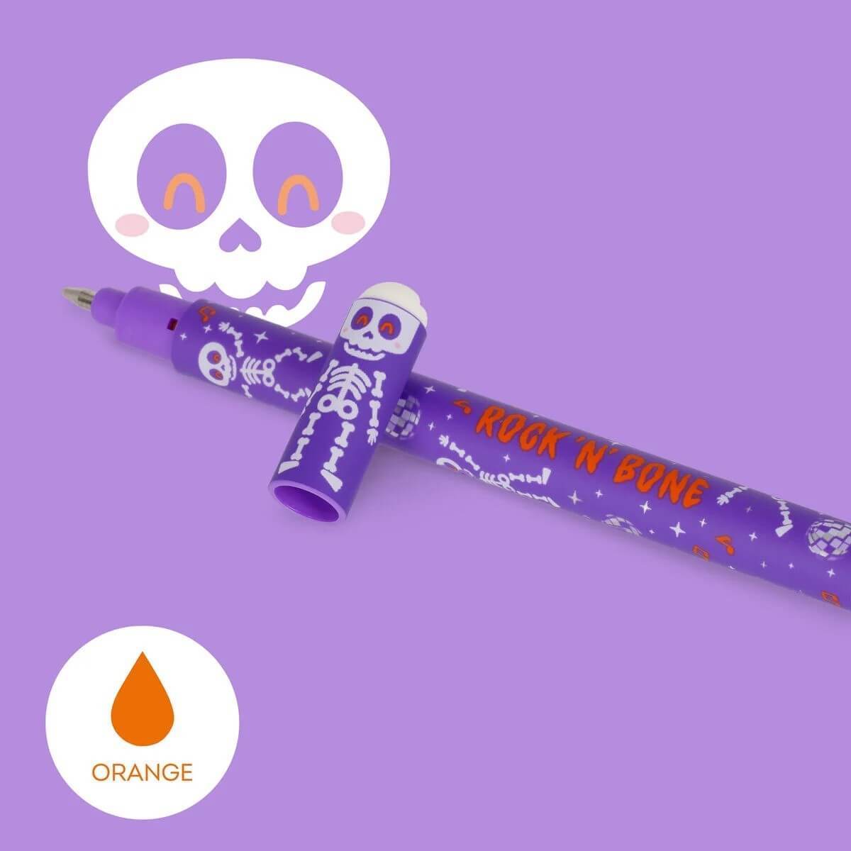 Set of 3 Erasable Halloween Pens - House of Cards