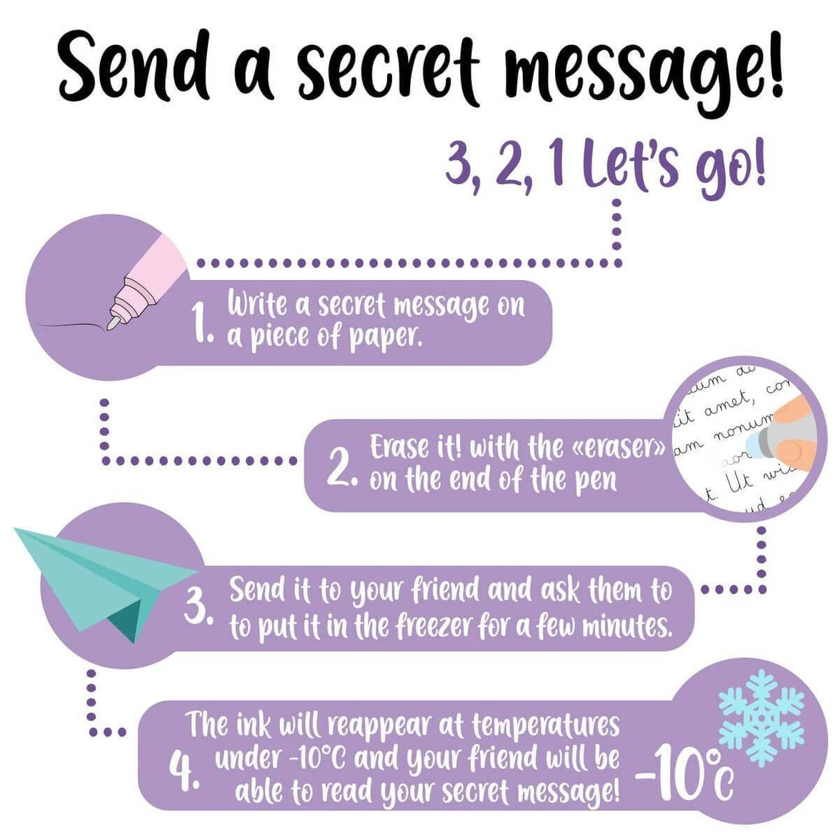 Set of 3 Erasable Halloween Pens - House of Cards