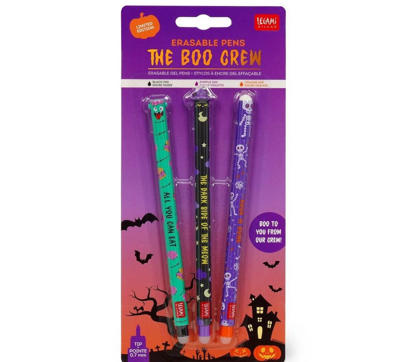 Set of 3 Erasable Halloween Pens