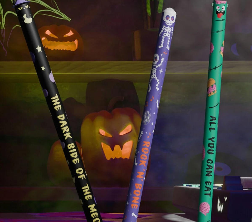Set of 3 Erasable Halloween Pens