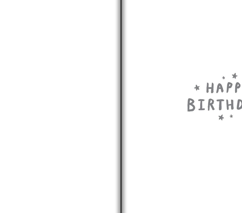 Pug Birthday Card