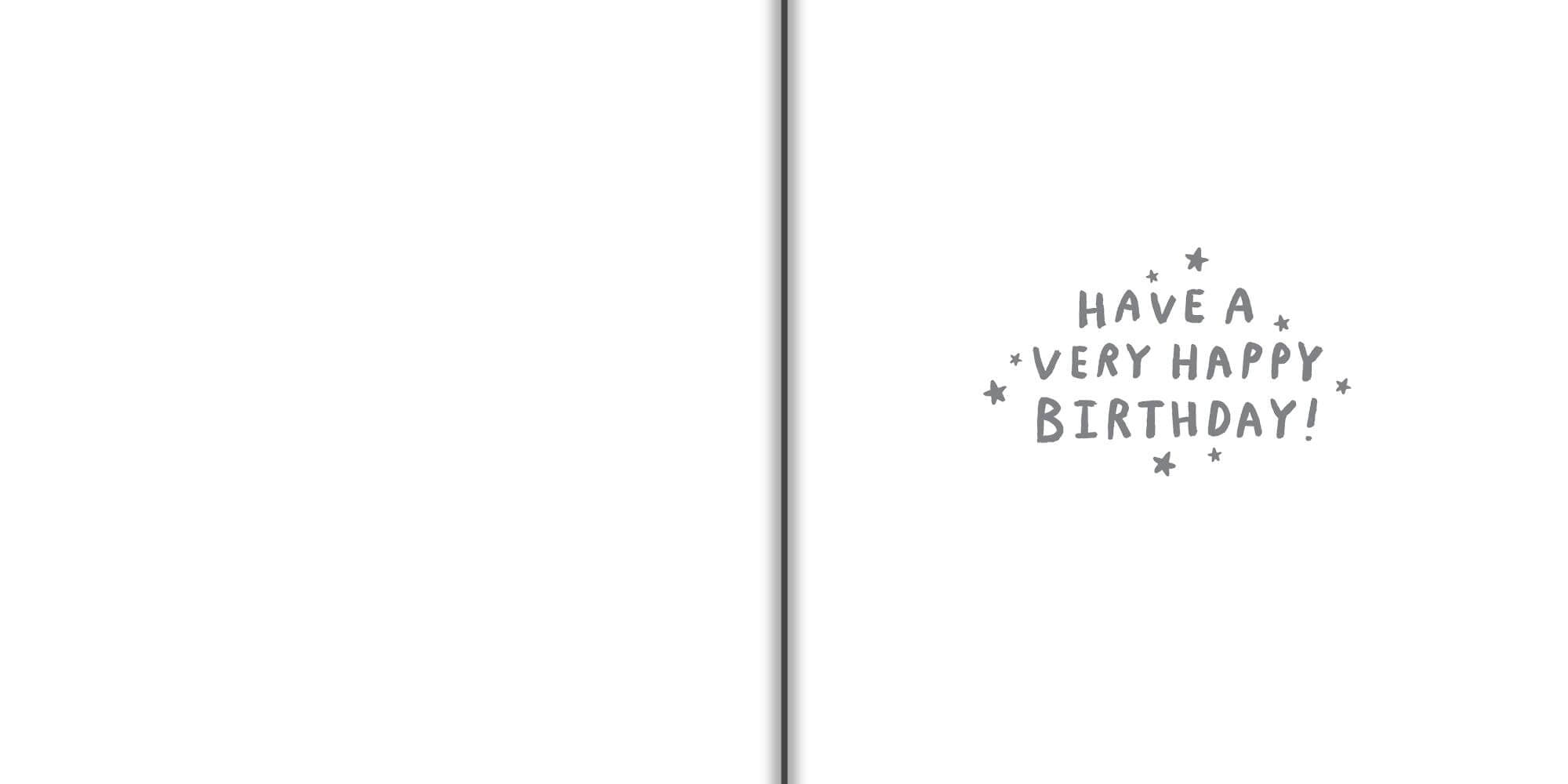 Hamster Birthday Card