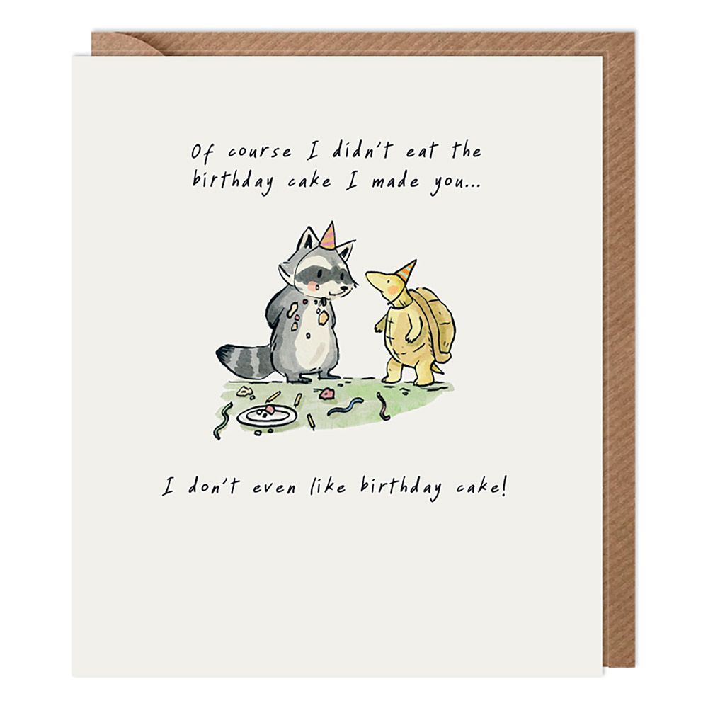 Birthday Cake Birthday Card