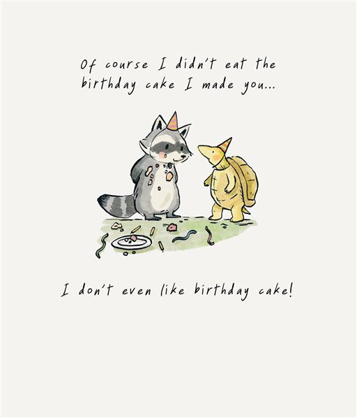 Birthday Cake Birthday Card