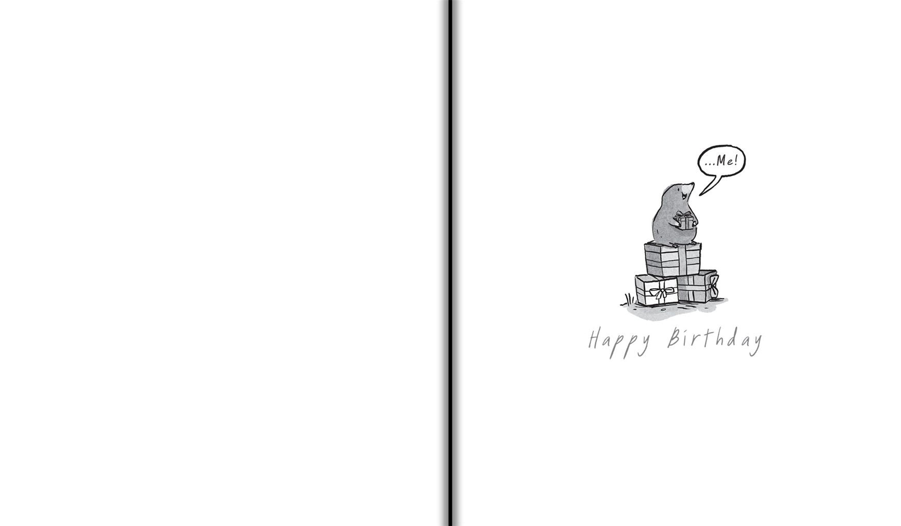 Lavish Gifts Birthday Card
