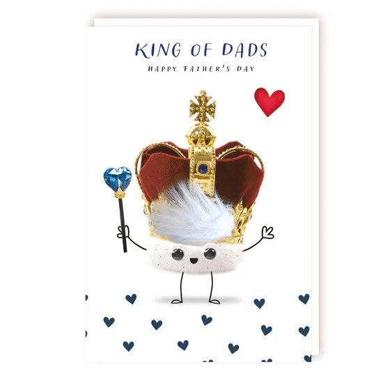 King Father's Day Card