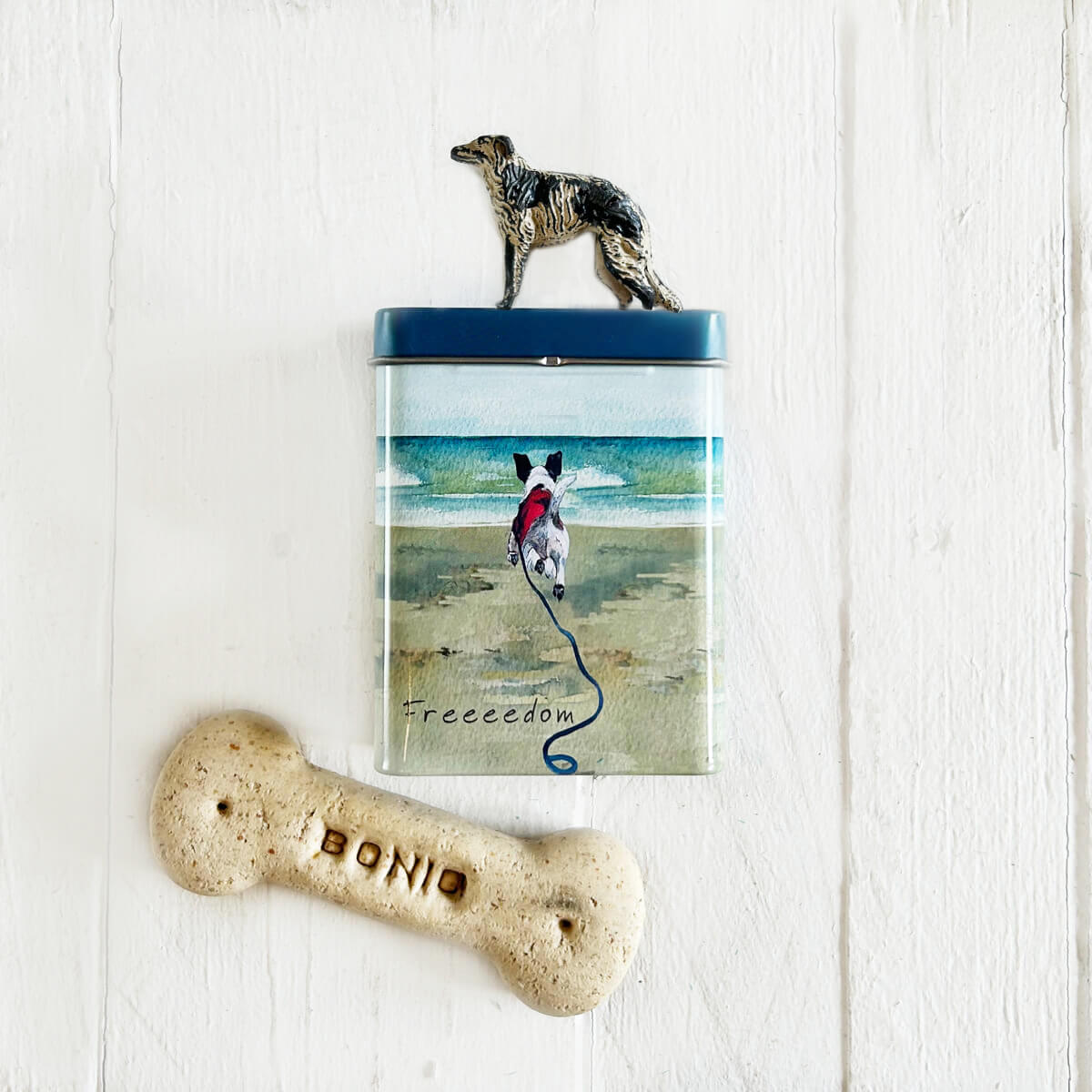 Dog Treat Tin - Jack Russell