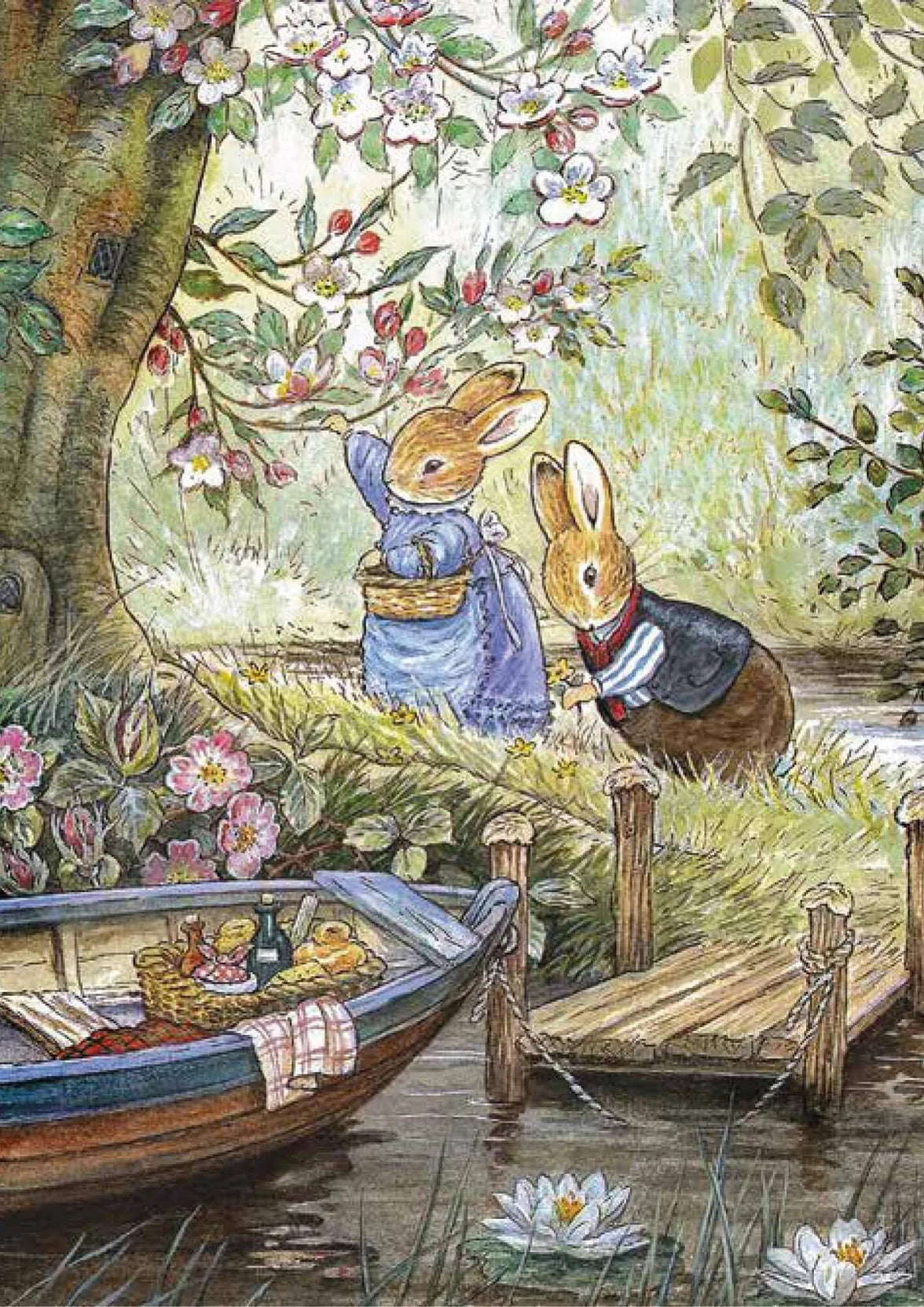Spring Picnic Birthday Card