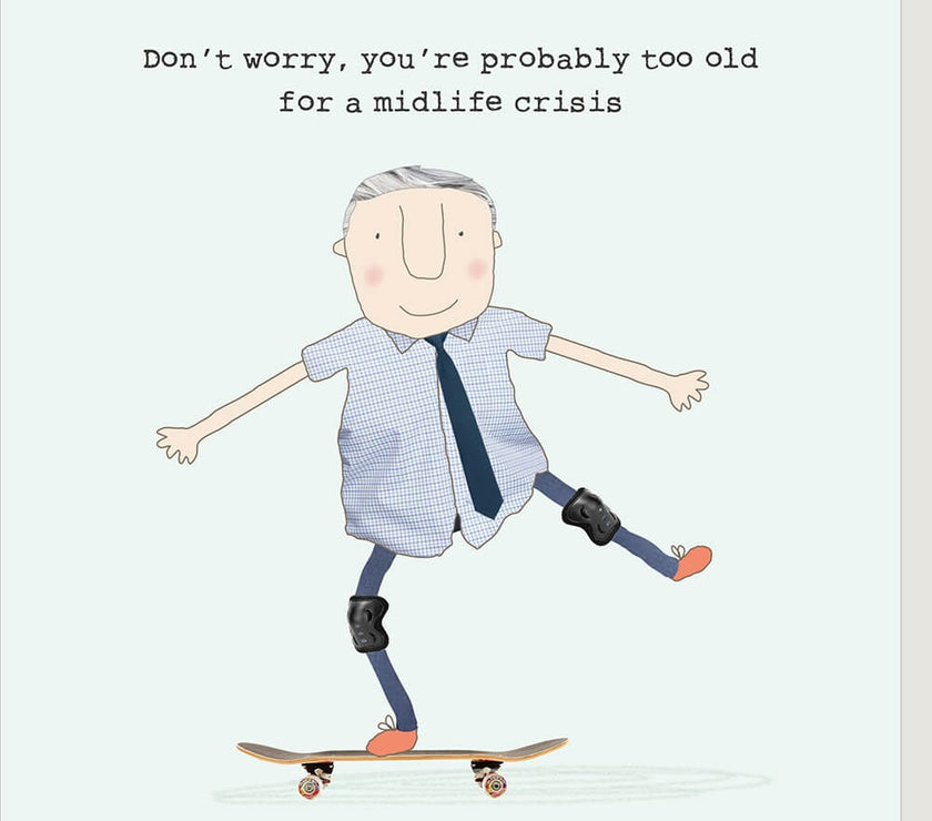 Midlife Crisis Birthday Card