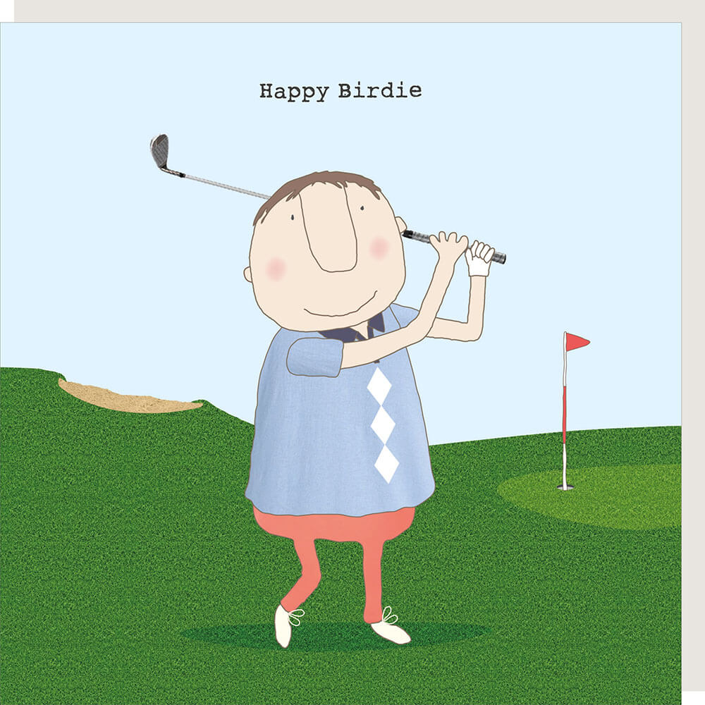 Birdie Birthday Card