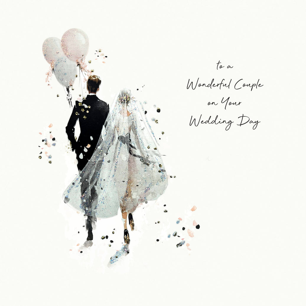 Wonderful Couple Wedding Card