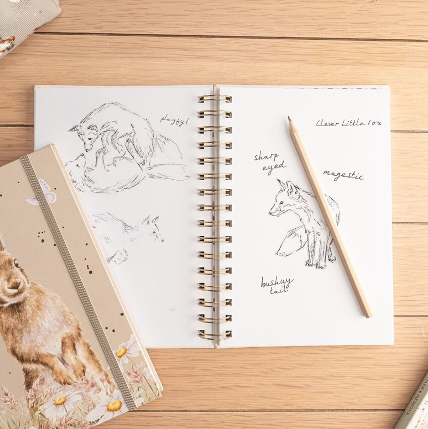 Daisies Spiral Notebook