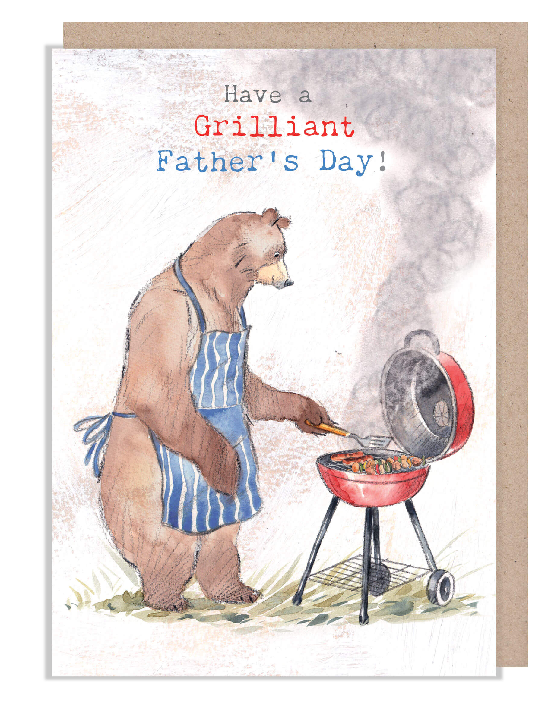 Bear Grills Father's Day Card