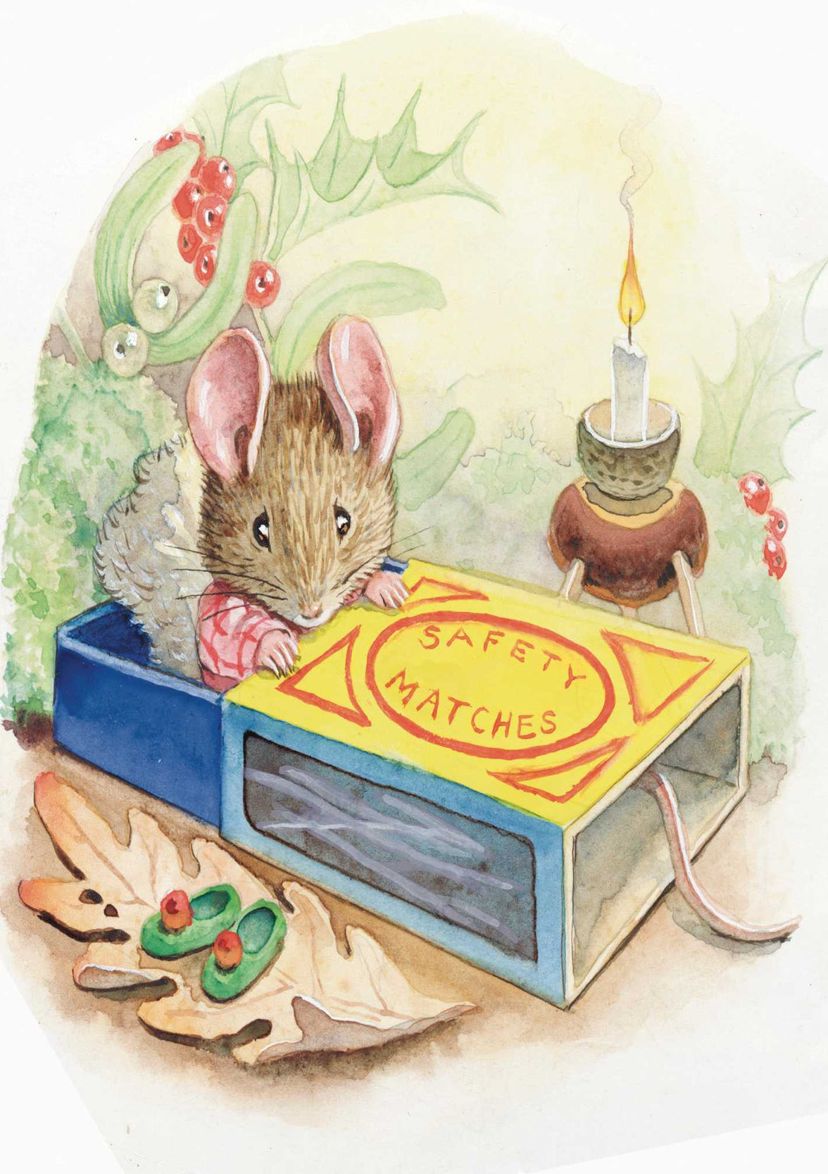 Matchbox Mouse Christmas Card