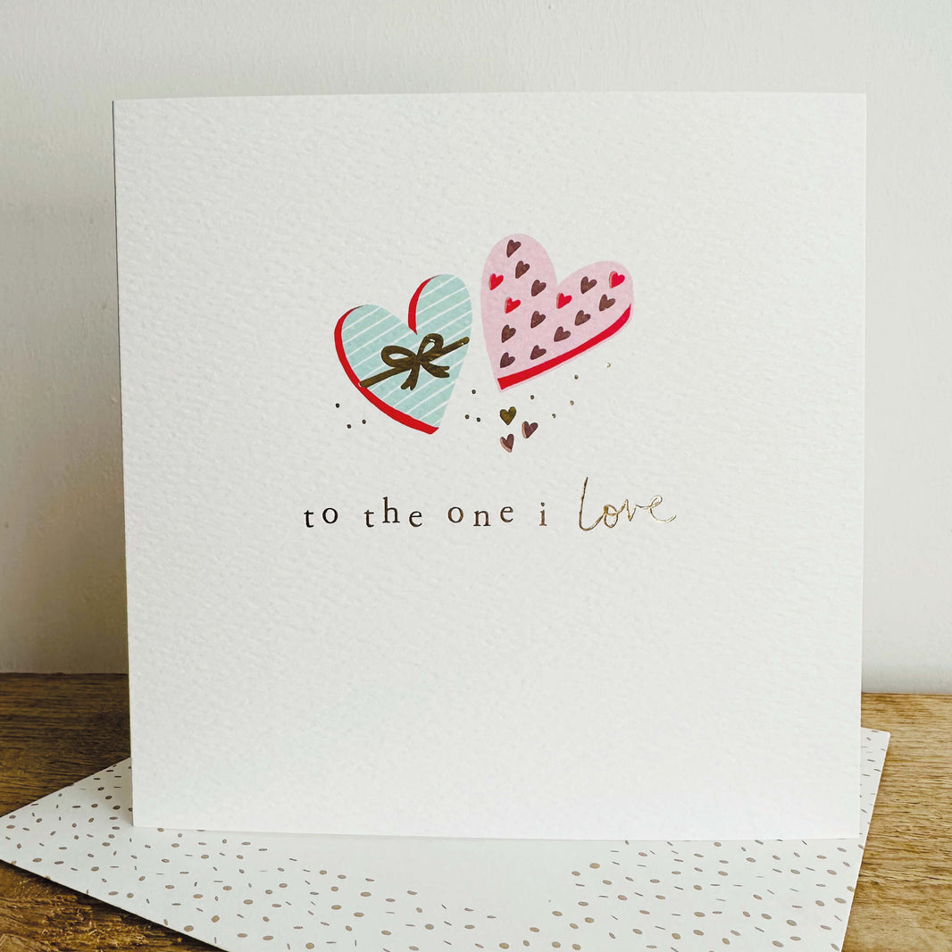 One I Love Greeting Card