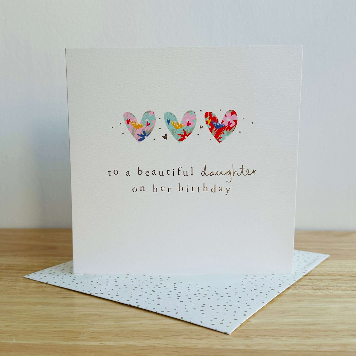 Beautiful Daughter Birthday Card