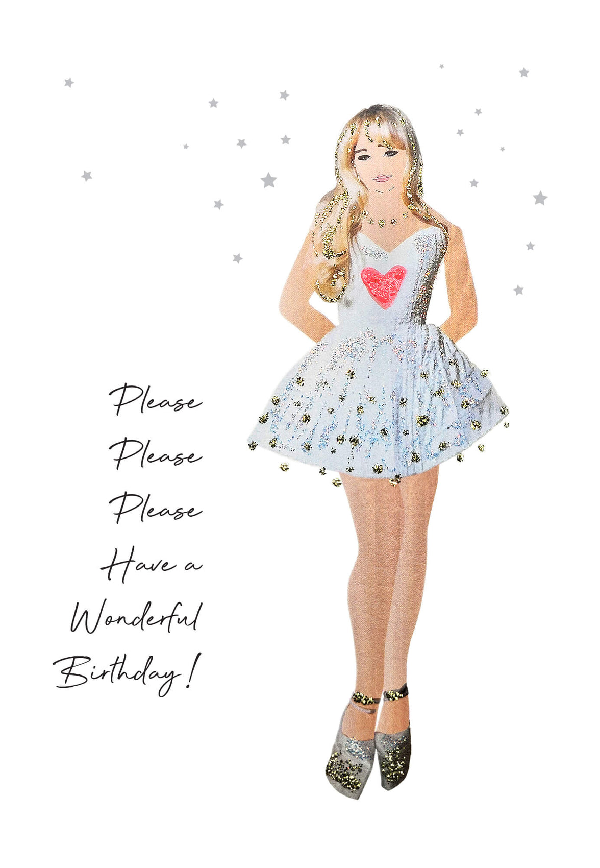 Sabrina Carpenter Birthday Card