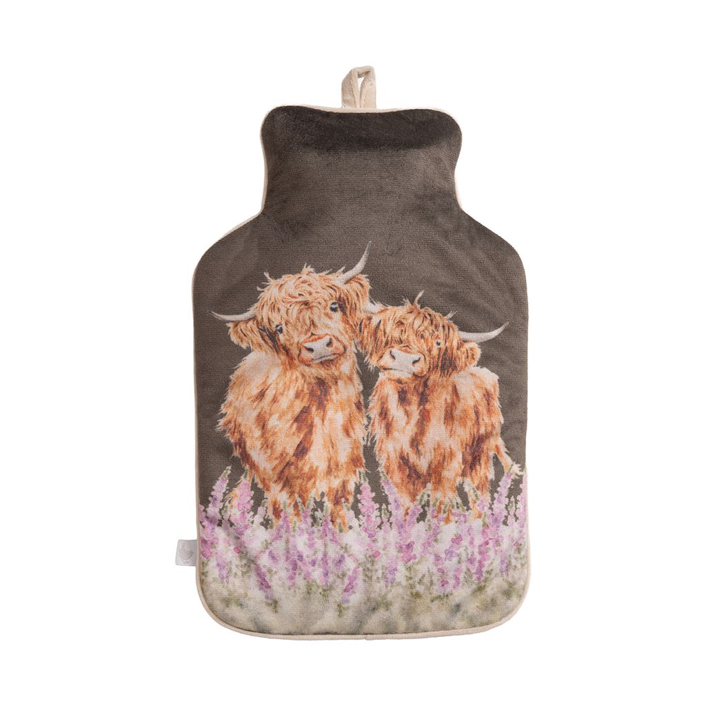 Highland Cow Hot Water Bottle