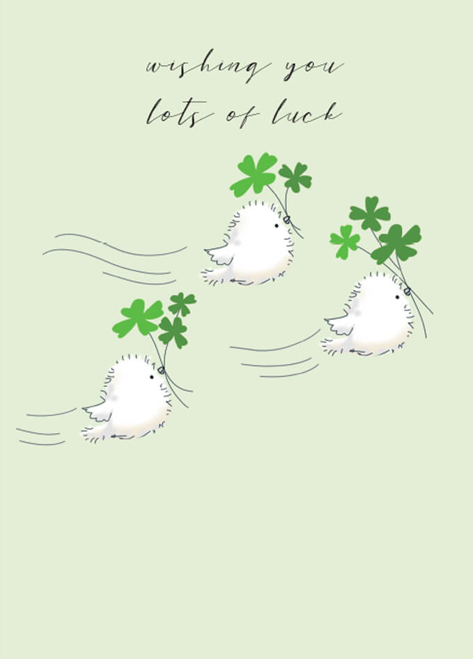 Good Luck Greeting Card